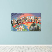Florida (State Capital Scene) Canvas Afdruk (Insitu (Houten vloer))