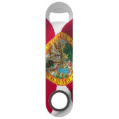 Florida State Flag Bottle Opener Speed Flessenopener (Achterkant)