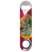 Florida State Flag Bottle Opener Speed Flessenopener (Voorkant)