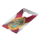 Florida State Flag Bottle Opener Taille de la cart (Devant Angle)