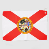 Florida State Flag Golf Towel Golfhanddoek (Horizontaal)