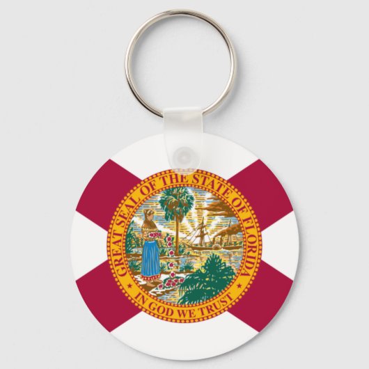 FLORIDA STATE FLAG SLEUTELHANGER (Voorkant)