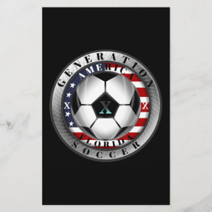 Florida State Generation X American Soccer Briefpapier