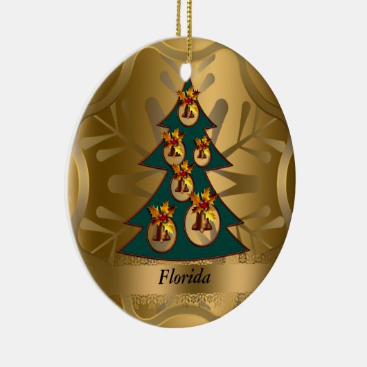 Florida State-kerstversiering Keramisch Ornament (Rechts)