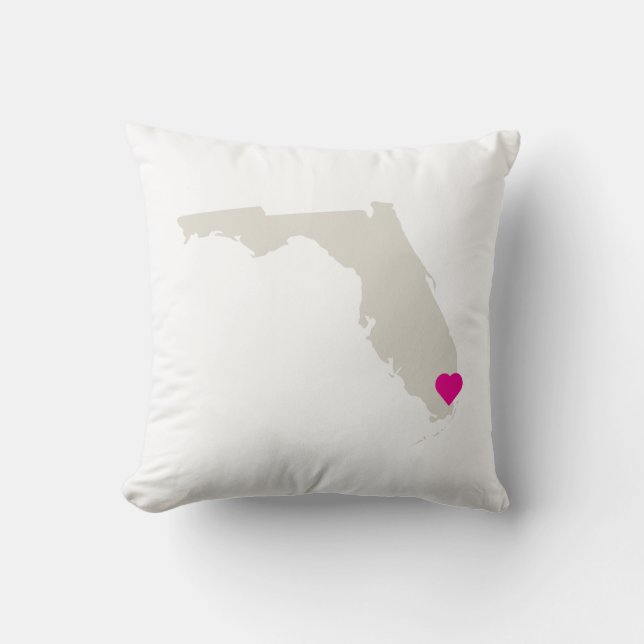  Florida State Love Reversible Pillow Kussen (Voorkant)