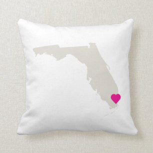  Florida State Love Reversible Pillow Kussen