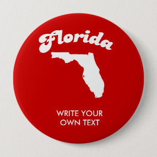 FLORIDA STATE MOTTO T-SHIRT T-shirt Ronde Button 4,0 Cm