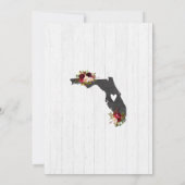 Florida State Rustic Baby shower Invitation (Dos)