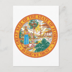 Florida State Seal Briefkaart
