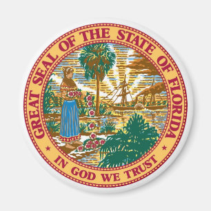 Florida State Seal Magneet
