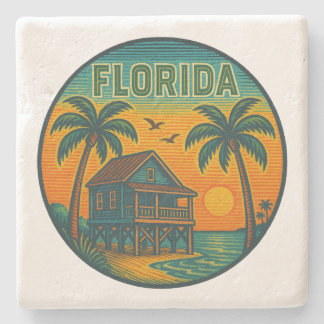 Florida State Stone Onderzetter