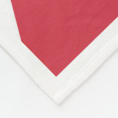 Florida State Vlag Print Patriottisch Fleece Deken (Hoek)