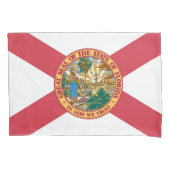 Florida State Vlag Print Patriottisch Kussensloop (Voorkant)