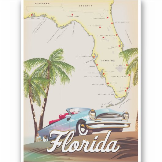 Florida Sticker (Voorkant)