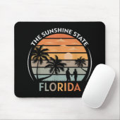 Florida Summer Beach Sunset Muismat (Met muis)