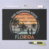 Florida Summer Beach  Sunset Tissuepapier (Craft)