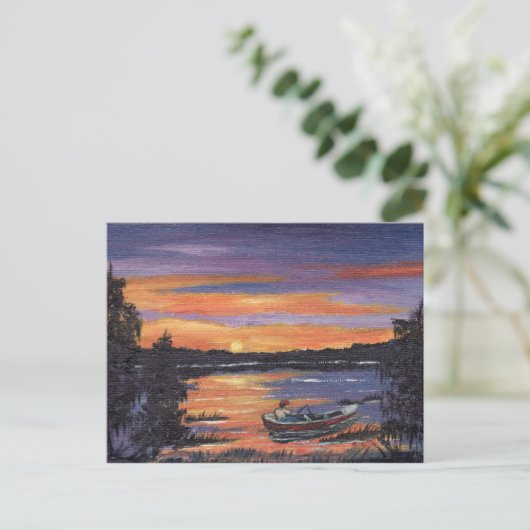 Florida Sunrise Briefkaart (Staand voorkant)