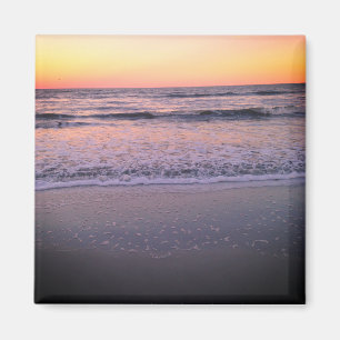 Florida Sunset Beach Foto Magneet