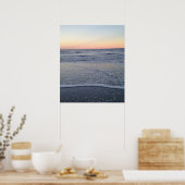 Florida Sunset Beach Ocean Photo Poster (Cuisine)
