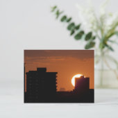 Florida Sunset Briefkaart (Staand voorkant)