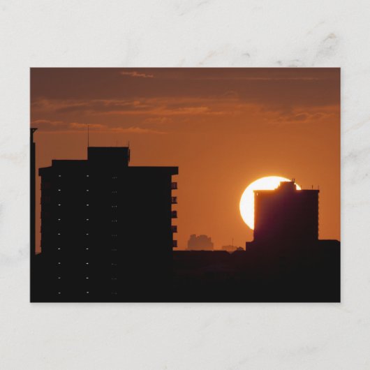 Florida Sunset Briefkaart (Voorkant)