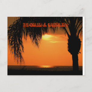FLORIDA SUNSET BRIEFKAART
