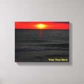 Florida Sunset Canvas Afdruk (Voorkant)