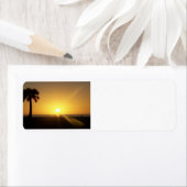 Florida Sunset Etiket (Insitu)