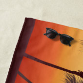 Florida Sunset Strandlaken (In situ)