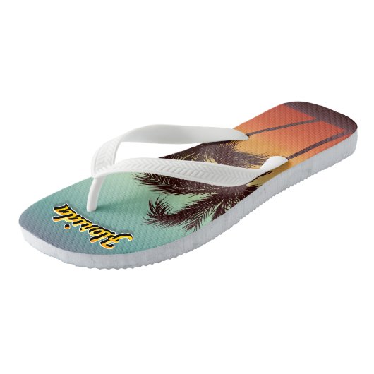 Florida Sunset Teenslippers (Schuin)