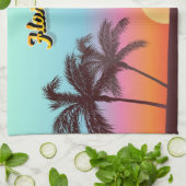 Florida Sunset Theedoek (Gevouwen)