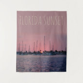 Florida Sunset Wandkleed (Voorkant)