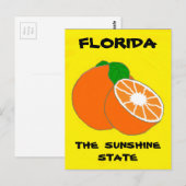 Florida Sunshine State.jpg Briefkaart (Voorkant / Achterkant)