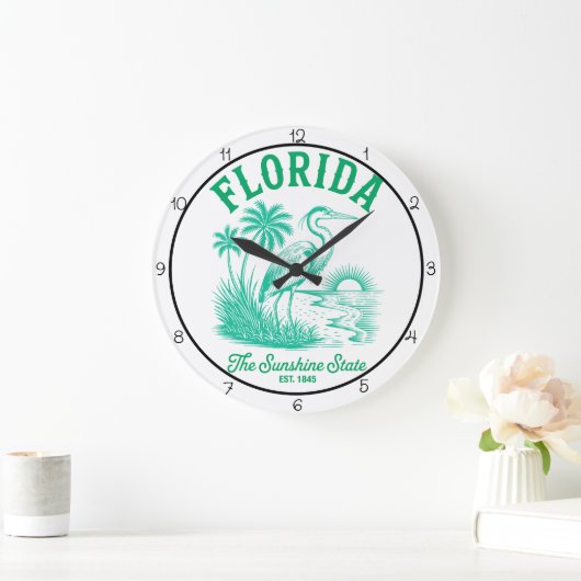 Florida Sunshine State Timepiece Grote Klok (Huis)