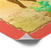 Florida Surfer Style Poster (Hoek)
