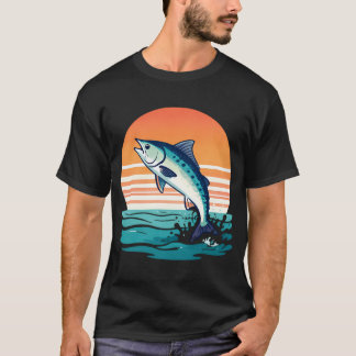 Florida Tarpon Zonsondergang Avontuur T-shirt