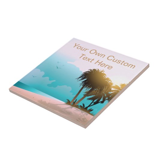 Florida Tegeltje (Zijkant)