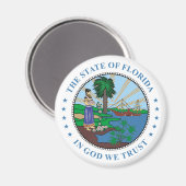 Florida-teken Magneet (Voorkant / Achterkant)