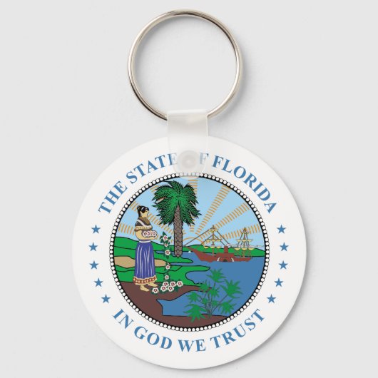 Florida-teken Sleutelhanger (Voorkant)