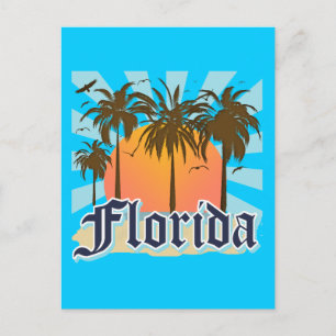 Florida The Sunshine State USA Briefkaart