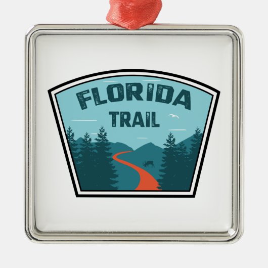 Florida Trail Metalen Ornament (Voorkant)