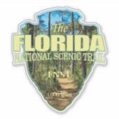 Florida Trail (pijlpunt) Sticker (Voorkant)