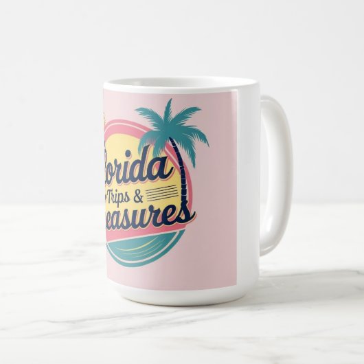 Florida Trips & Treasures Coffee Mug (Devant droit)