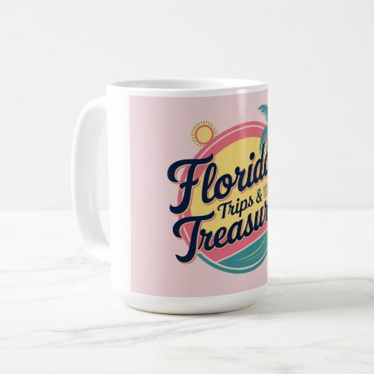 Florida Trips & Treasures Coffee Mug (Devant gauche)