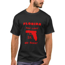 Florida Tweede Amendement Vrijheid T-shirt