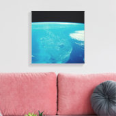 Florida uit Space Canvas Afdruk (Insitu (Woonkamer))