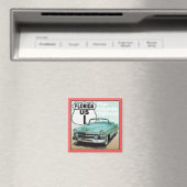 Florida US Route 1 - De Atlantische Highway Magneet (Insitu (Vaatwasser))