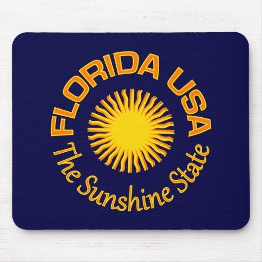 Florida USA mousepad Muismat (Voorkant)