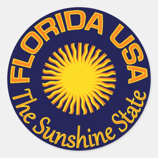 Florida USA stickers (Voorkant)