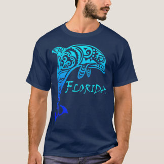 Florida Vacation Retro Dolphin T-shirt